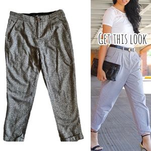 ‼️sold‼️ICONE HIGH WAISTED TROUSERS WITH PLEATS